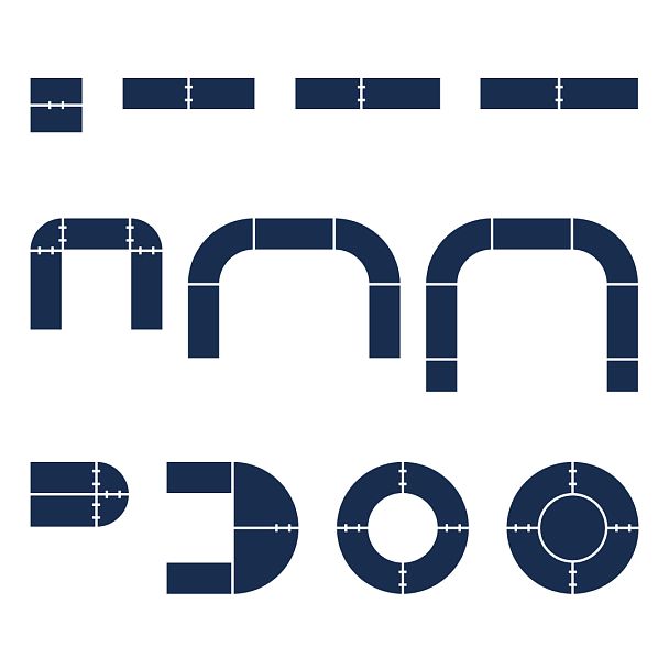 Стол Лидер 9, D80см, дуб сонома, белый - Вид 5