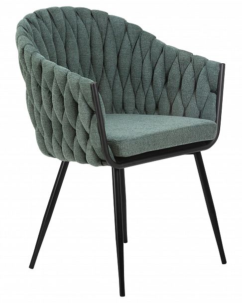 Стул обеденный DOBRIN MATILDA (зеленая ткань (LAR 275-23)) - Вид 2