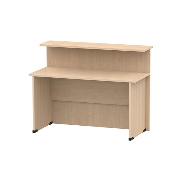 Стойка ресепшн прямая СР-150/60 дуб молочный - Вид 2