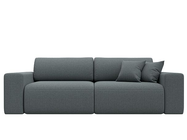 Диван прямой Лига-036 НПБ Классик Рогожка серый - Вид 2