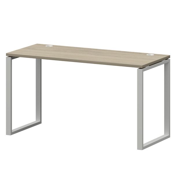 Стол на металлокаркасе СМС25-О-12К.60.Пр25 Кронберг/Белый 1200x600x750 Смарт - Вид 1