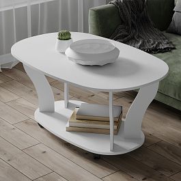 Стол Журнальный Консул-3 (900*560*600) белый - Фото предпросмотра