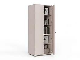 UNITY РШ-10 ДУБ МОЛОЧНЫЙ Закрытый шкаф Прямой 800x550x1966 - Фото предпросмотра