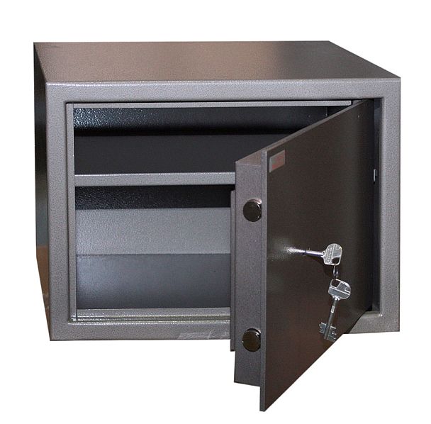 Сейф офисный КМ-260,260x360x290 мм темно-серый "Взломостойкие сейфы"  ТК-002921000598 темно-серый - Вид 1