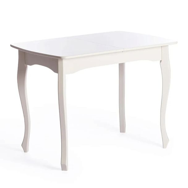 Стол обеденный раздвижной Катерина Прованс/Caterina Provence, бук, мдф, Ivory white - Вид 1