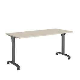 Стол мобильный складной Trend Metal 160x72x75 дуб феррара - Фото предпросмотра