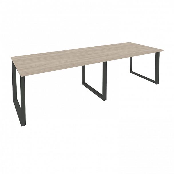 Стол переговорный "Onix" O.MO-PRG-2.3 дуб аттик/антрацит - Вид 1
