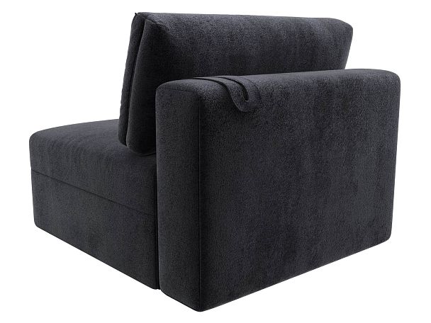 Модуль диван Лига-060 НПБ Велюр серый - Вид 5