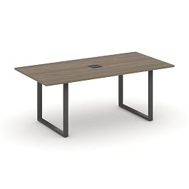Style Project Direct Direct Стол переговорный SN-6O.SPRG-198 Вяз Благородный/Металл Антрацит 1980*980*750 - Фото предпросмотра
