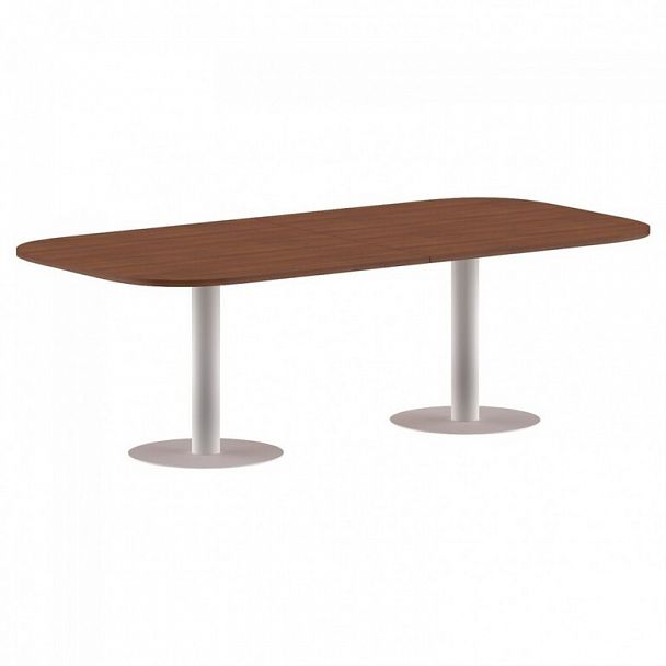 Стол "Imago" ПРГ-8 орех/белый - Вид 1