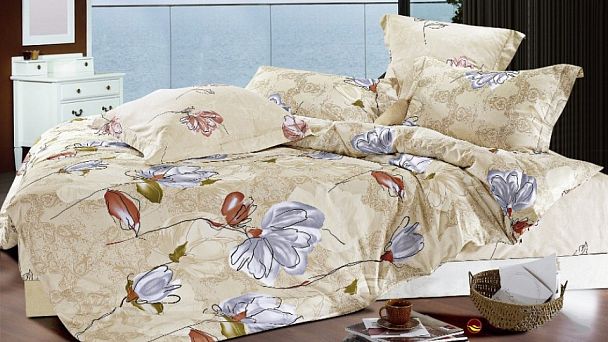 Постельное белье полутораспальное C-124 - Вид 1