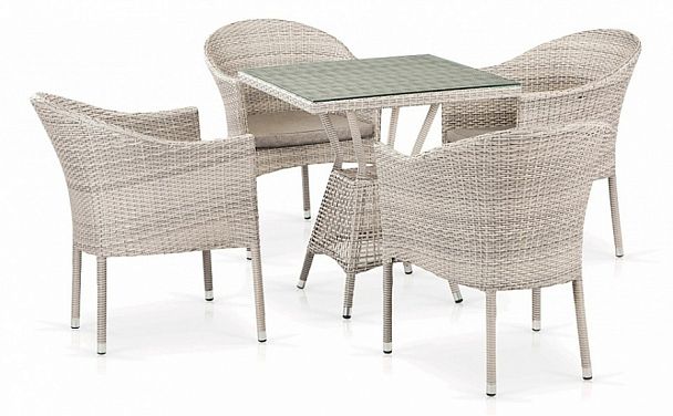 Набор уличный  T706/Y350-W85 Latte 4Pcs - Вид 1