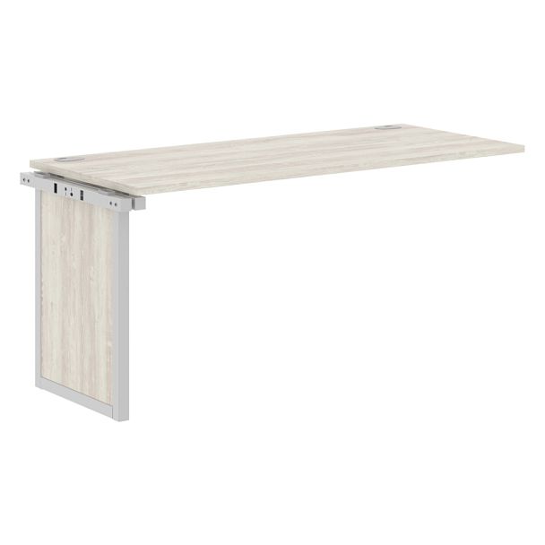 Стол промежуточный XQPIST 1670 Сосна Эдмонт/Алюминий 1600х700х750 XTEN-QP - Вид 1