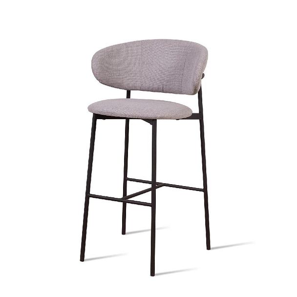 Стул барный Adele, рогожка wellton 912, серый - Вид 13