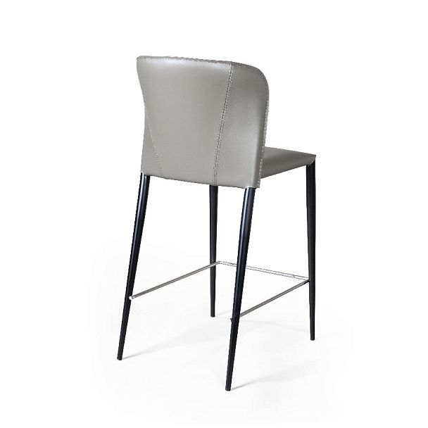 Стул полубарный Albert, кожа тауп - Вид 4