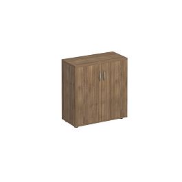 Шкаф для документов низкий закрытый Комфорт К.309 дуб шамони темный - Фото предпросмотра