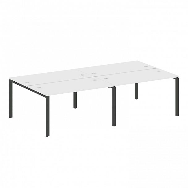 Рабочая станция "Metal System" БП.СМ-4.3 белый/антрацит - Вид 1