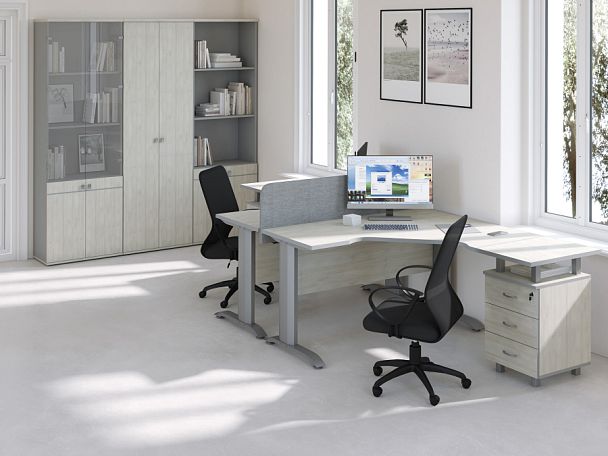 Двери низкие Swift 35,2x1,8x70 дуб шамони светлый - Вид 11