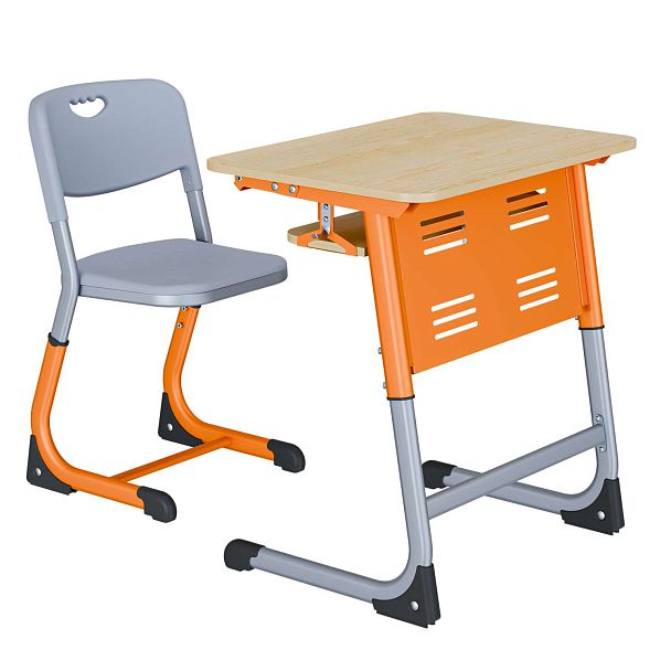 Парта Smart на плоскоовале 1М с РН (столеш.ЛДСП ЗУ, Экран ПЭ, Полка), гр.4-6 - Вид 13