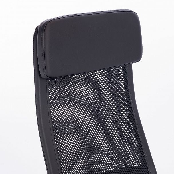 Кресло офисное BRABIX "Flight EX-540", хром, ткань TW, сетка, черное, 532515 - Вид 6