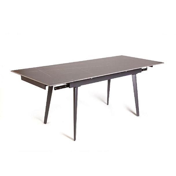 Стол раскладной Buren (140+30+30) керамика черный - Вид 9