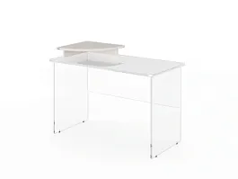 UNITY PПМ-02 Дуб Молочный Полка под монитор 500х500х100 - Фото предпросмотра