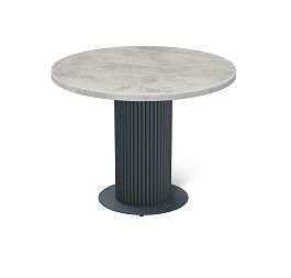 Стол Sheffilton SHT-TU69/TT 80 МДФ антрацит/бетон светлый - Фото предпросмотра