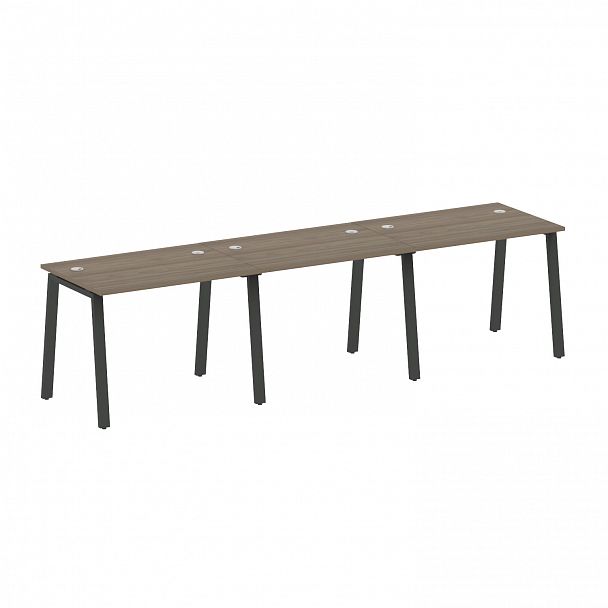 Рабочая станция "Metal System" БА.СМ-3.1 вяз/антрацит - Вид 1