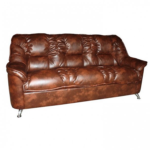 Диван "Венеция" 3 в коже - Вид 1