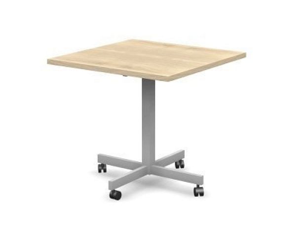 EUROPE/ЕВРОПА RE031-80х80 Мобильный стол 800x800x750 Акация светлый - Вид 1
