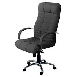 Кресло Атлант M G кожа натуральная кожа с компаньоном / темно-коричневая NL11 - Фото предпросмотра