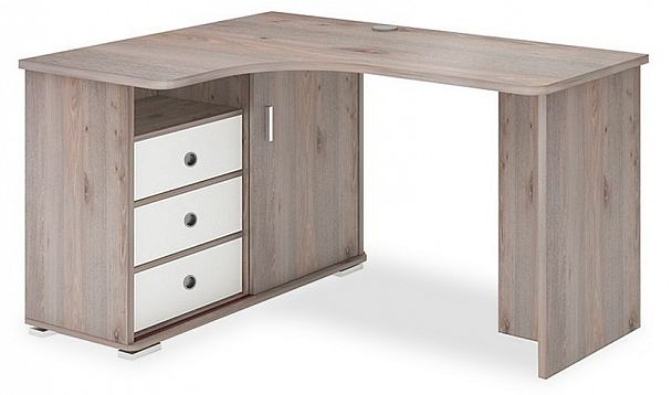 Стол письменный Домино СР-145С Белый/Нельсон левый - Вид 1