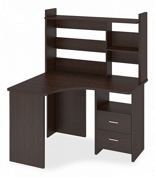 Стол компьютерный Домино Lite СКЛ-Угл120+НКЛХ-120 Венге левый - Вид 1