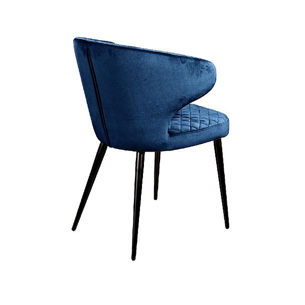Стул Richard ромб, бархат синий 29 - Вид 6