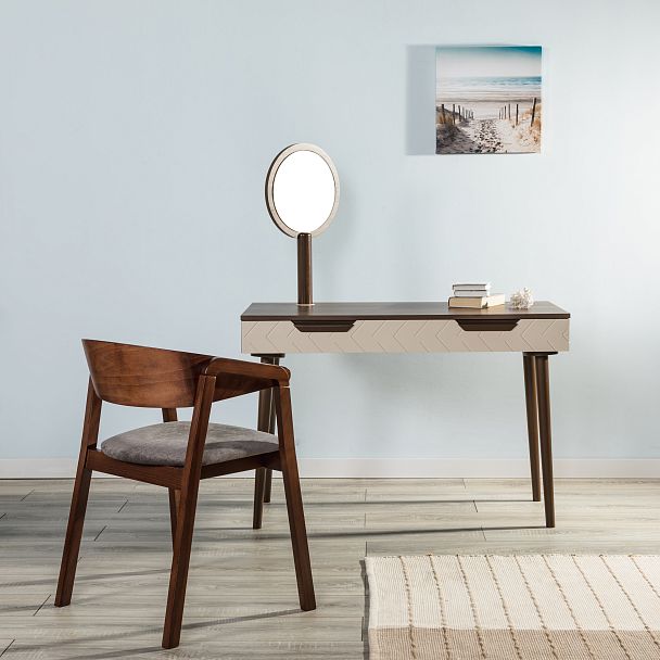 Зеркало стола туалетного Сканди_Грей/Сапфир - Вид 5