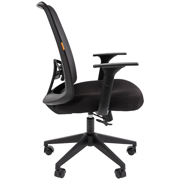 Офисное кресло CHAIRMAN 535 LT, ткань/сетка, черный - Вид 4