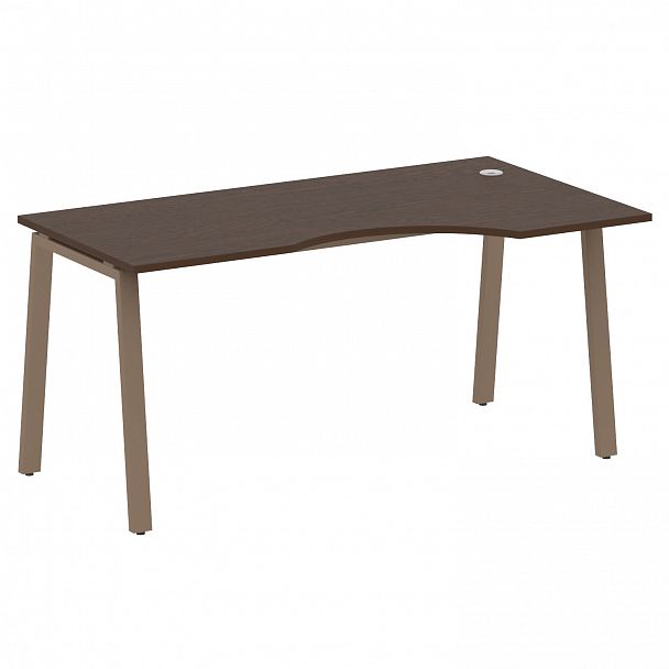 Стол "Metal System" БА.СА-1 венге/мокко - Вид 1