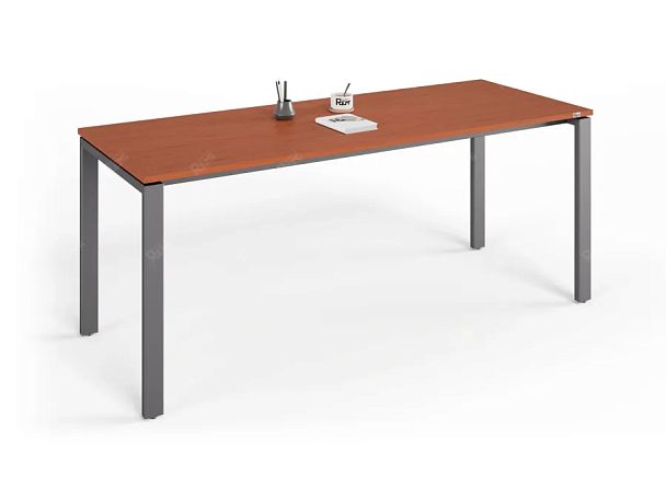 UNITY РМС7-18 ОРЕХ ИТАЛЬЯНСКИЙ Стол на металлокаркасе прямой 1800х700х750 - Вид 2