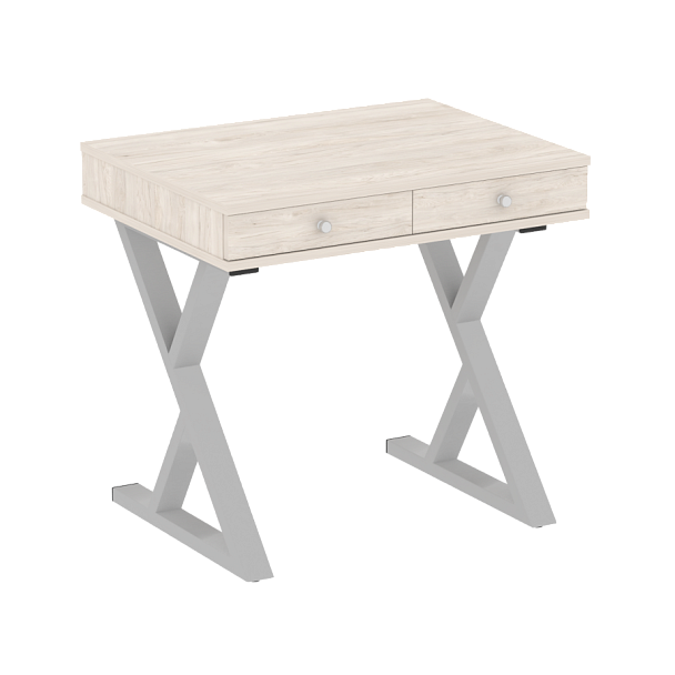 Home Office Стол письменный VR.SP-1-79.M Денвер светлый/Серый металл 794*600*750 - Вид 1