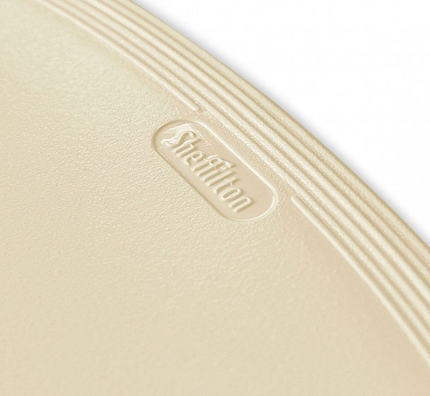 Штабелируемый стул Sheffilton SHT-S85М-2 черный/бежевый/черный муар, стопируемый - Вид 6