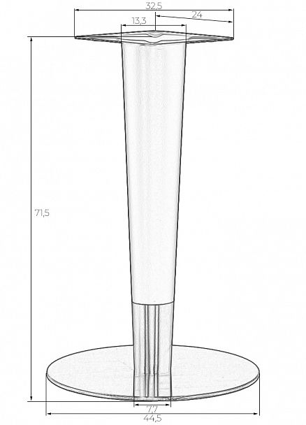Подстолье обеденное DOBRIN ANGELO - Вид 5