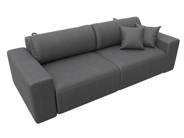 Диван прямой Лига-036 НПБ Классик Искусственная замша серый - Вид 5