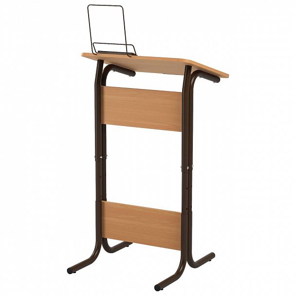 Стол-конторка ученическая "М115Пк" с закруг. углов, кр.тр. 2-4 гр. - Вид 2