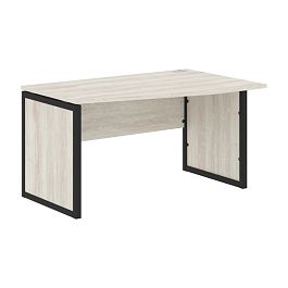 Стол эргономичный XQPCT 149(R) Сосна Эдмонт/Антрацит 1400х900х750 XTEN-QP - Фото предпросмотра