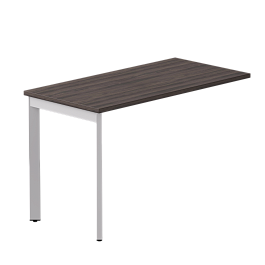 Брифинг-приставка Everprof EVO 1210х600x755 опоры 45гр Дуб Пасадена/Белый - Фото предпросмотра