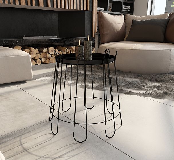 Столик кофейный Sheffilton SHT-CT6 черный муар - Вид 5