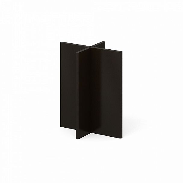 Соединительная боковина модульного стола "Лидер" ПК-ЛДР-БСМ60х43/38-В1-179 дуб ферраре - Вид 1