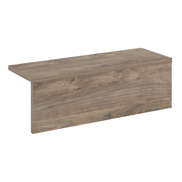 Накладка прямая низкая "Onix" О.R-NP.N-138.1 тиквуд темный - Вид 1