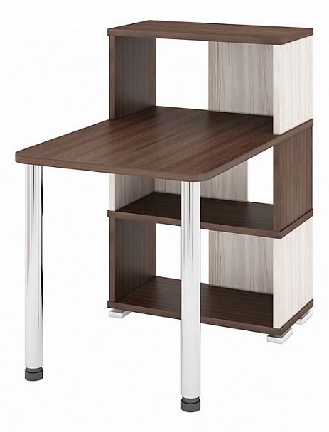 Стол компьютерный Домино СБ-10М/3 Карамель/Шамони - Вид 1