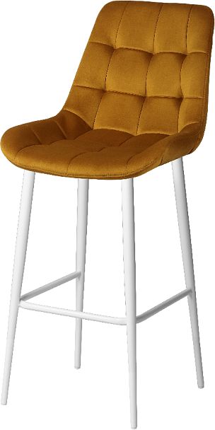 Барный поворотный стул Эйден, Confetti chai tea/белый - Вид 2